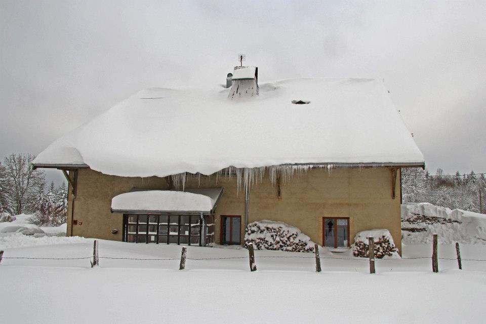Auberge De La Perdrix Hauterive-la-Fresse Luaran gambar